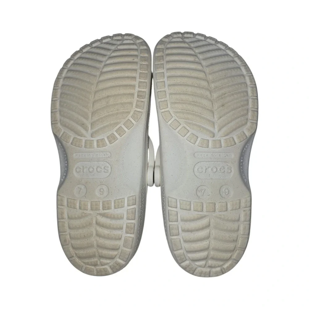Crocs Classic Clogs Off White‎ Mens 7 Womens 9